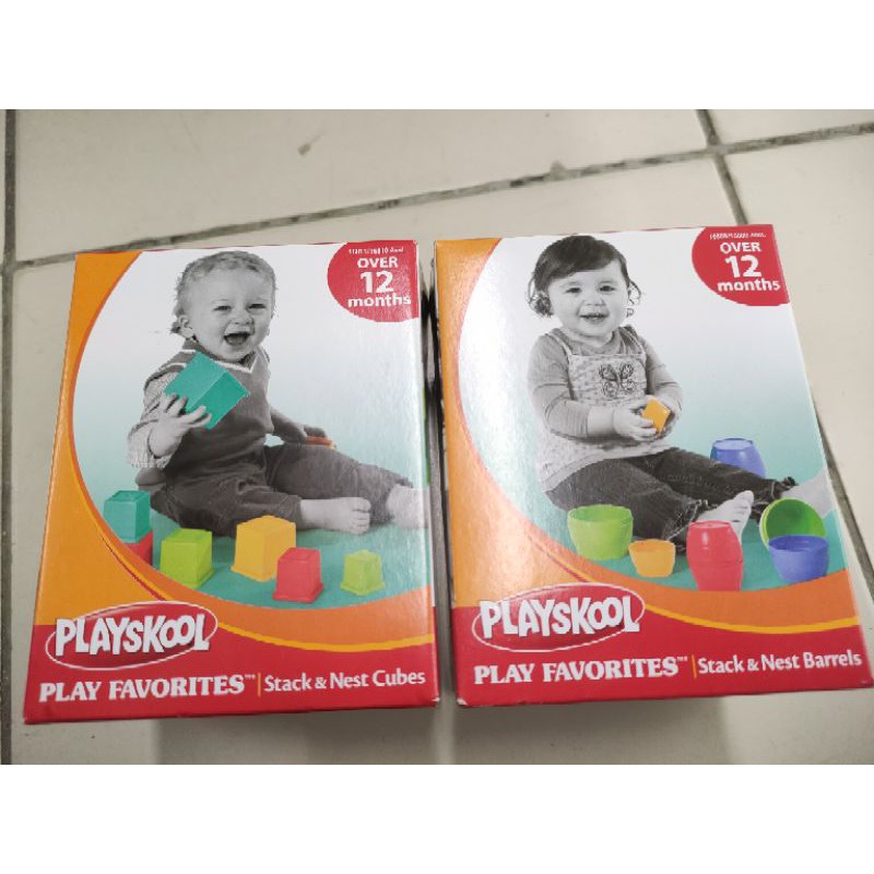 Playskool stack and nest cubes online