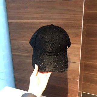 Louis Vuitton Black Monogram 'Tourist vs Purist' Trucker Hat