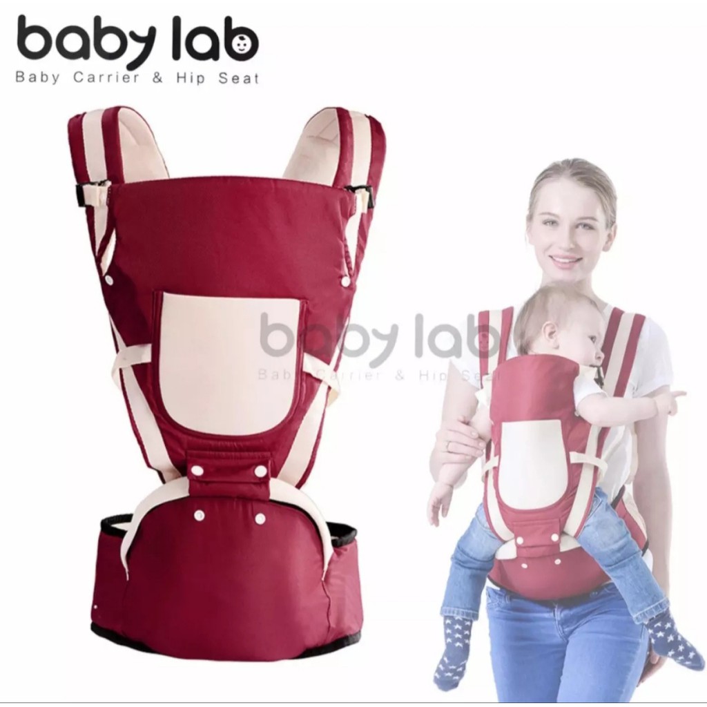 Baby Lab 1605 Baby Carrier and Hip Seat Suitable for 0 36 months Shopee Malaysia