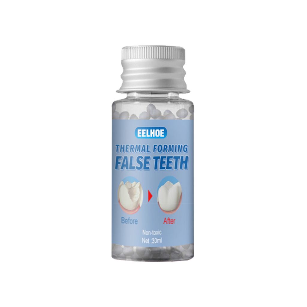 Eelhoe False Teeth Adhesive Glue Teeth Whitening Glue Gaps Improve Oral Hygiene Adhesive