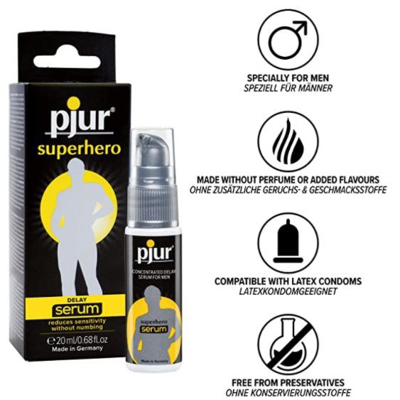 Delay Gel Pjur  SUPERHERO ULTIMATE 20 ml main image 0
