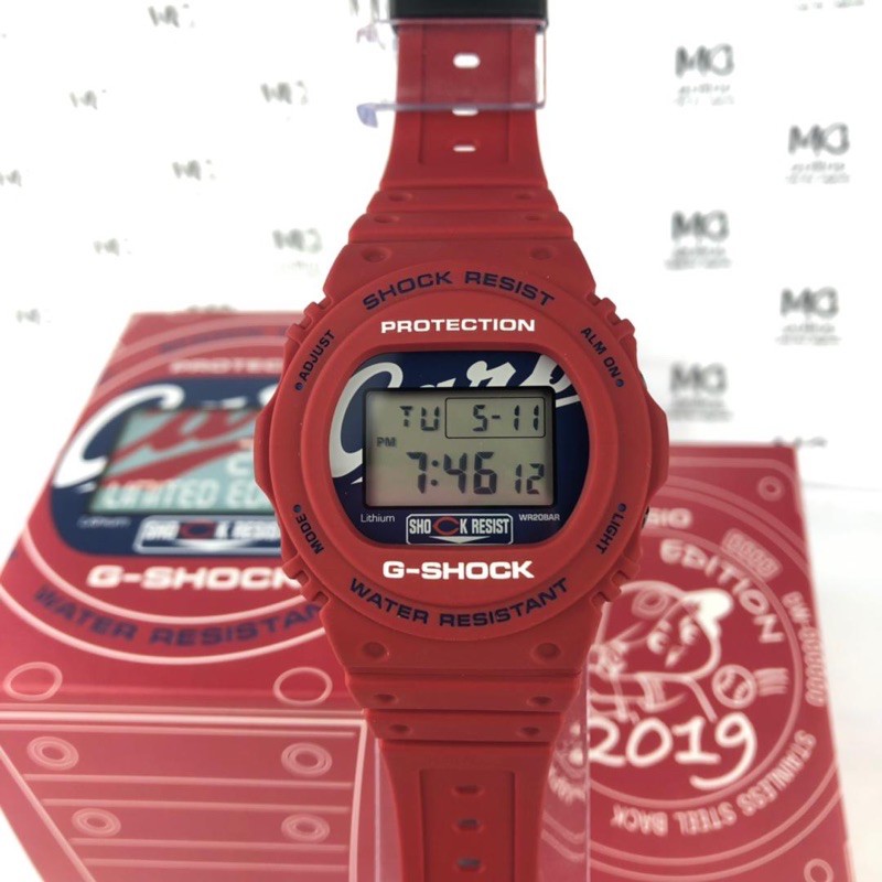 カープ　CASIO G-SHOCK 2019 LIMITED EDITION Casio G-Shock X Hiroshima Carp 2019 Limited Edition DW-5750CARP