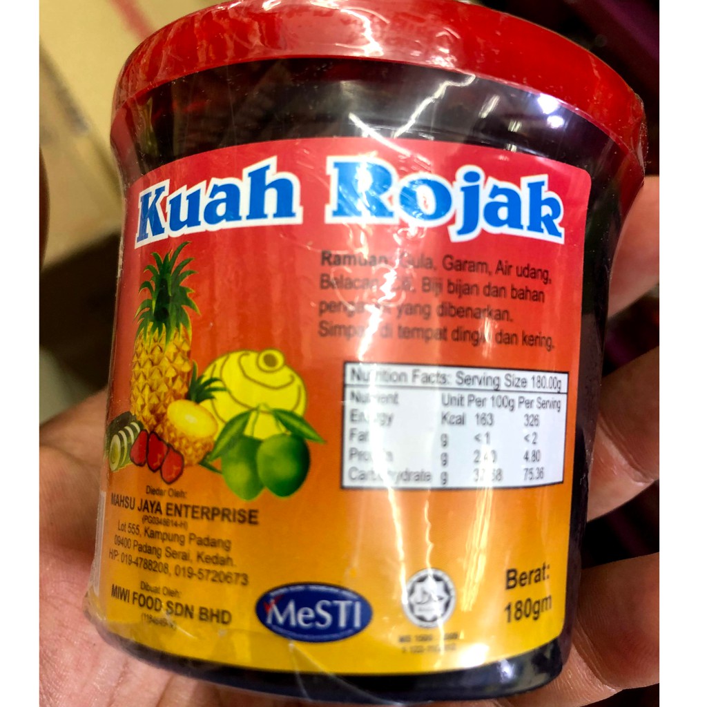 Kuah Rojak Buah KAW SEDAP | Shopee Malaysia