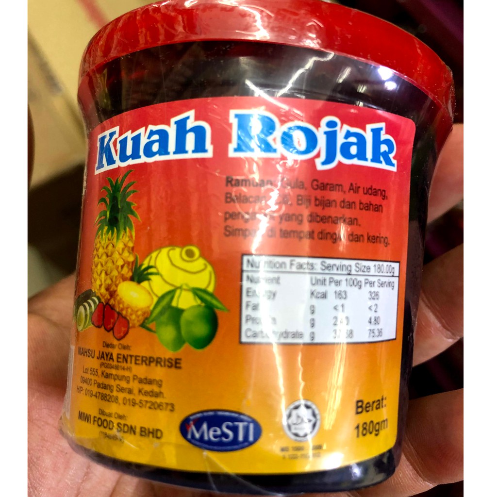 Kuah Rojak Buah Sedap Sedap | Shopee Malaysia