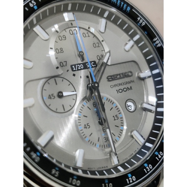 Seiko Criteria Chronograph Gents Watch SNDH07P1 Shopee Malaysia