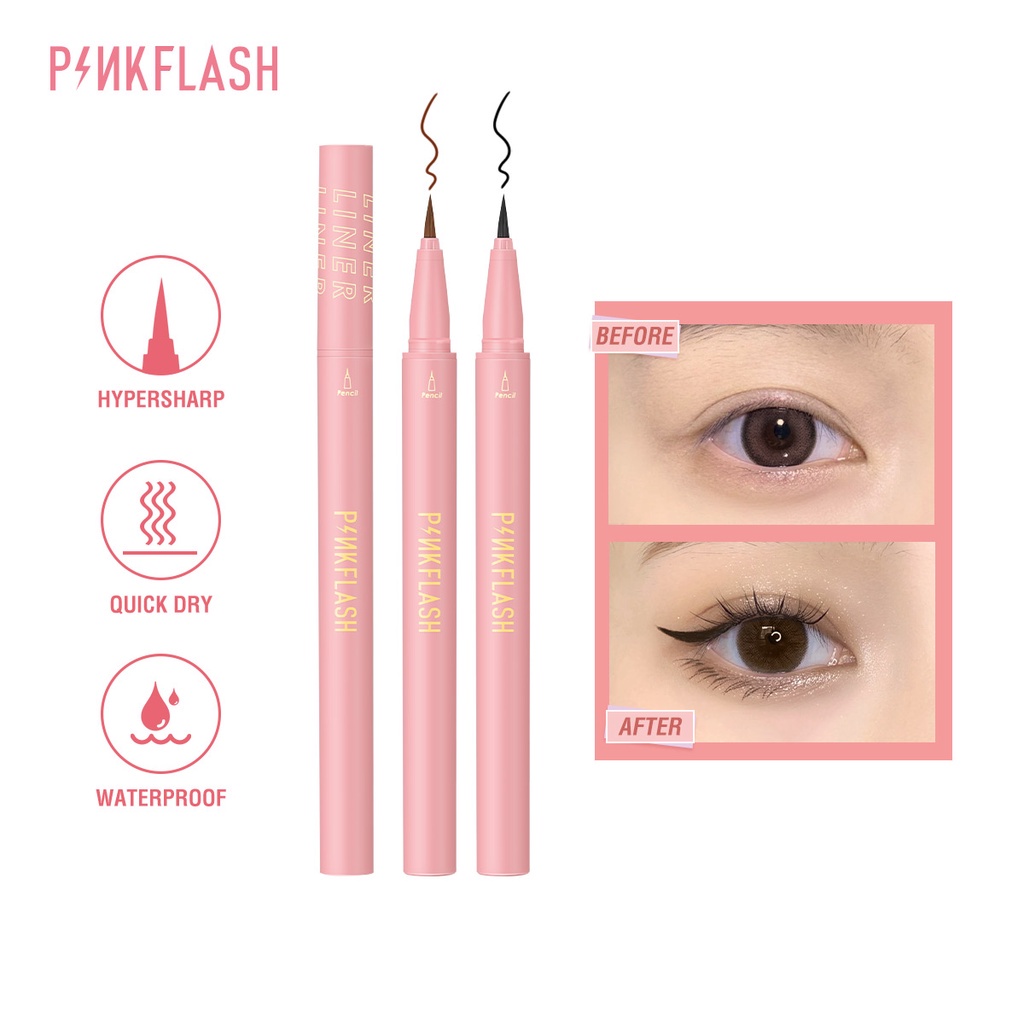 PINKFLASH Malaysia - Eyeliner Hypersharp Quick-Drying Liquid Waterproof ...