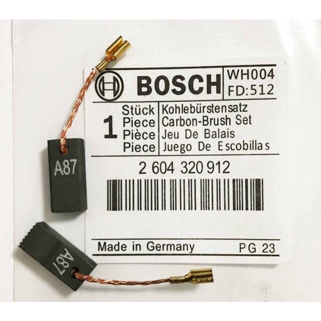 Carbon Brushes Replacement For Bosch GPO12 CE, 14 GP712, GRB 14 CE, GSI 14CE - 1607014147