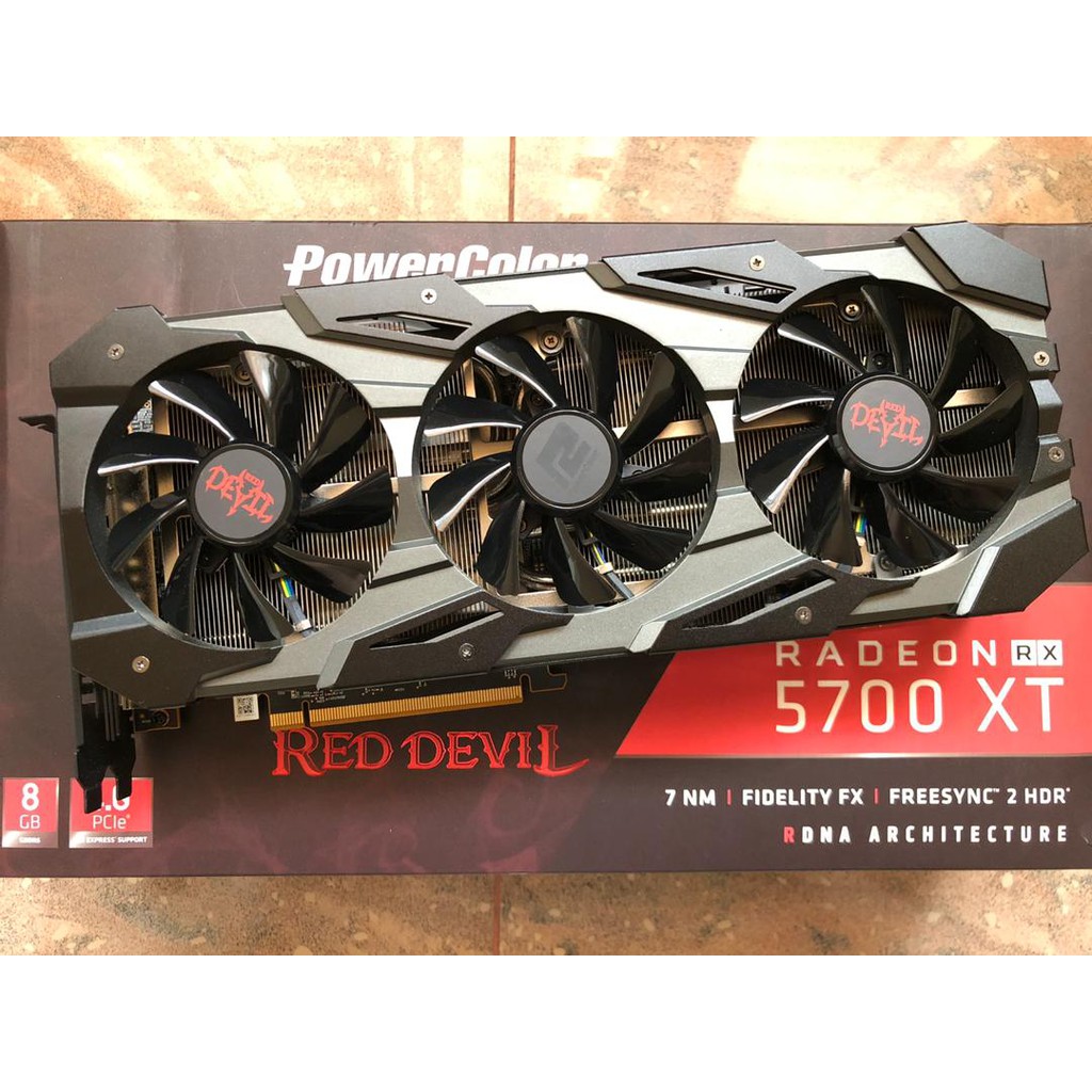Xt 8gb 5700xt Devil PowerColor Red Devil RX 5700 XT 8GB