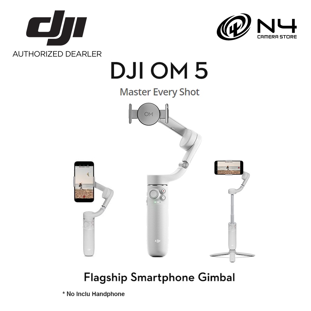 DJI OM5 / OM 5 - Handheld 3-Axis Smartphone Gimbal Foldable Stabilizer ...