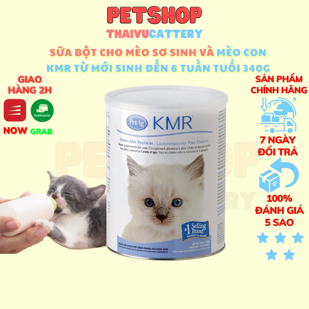 Kmr milk for kittens replaces breast milk 340gr can, genuine imported ...