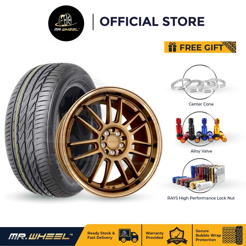 [Package Set] New Sport Rim RAYS RE30 18 inch 10H100/114.3 rim with New ...