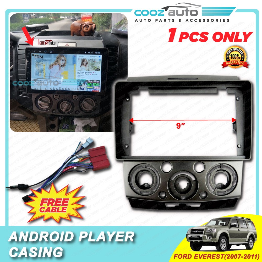 Ford Everest 2007 - 2011 Dashboard Audio Android Player Radio FM Casing ...