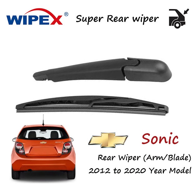 thumbnail interactive-video image 1 of LST Rear Wiper Arm & Blade Set For Citroen C2 – Complete Kit With Cover Cap 1 of 4