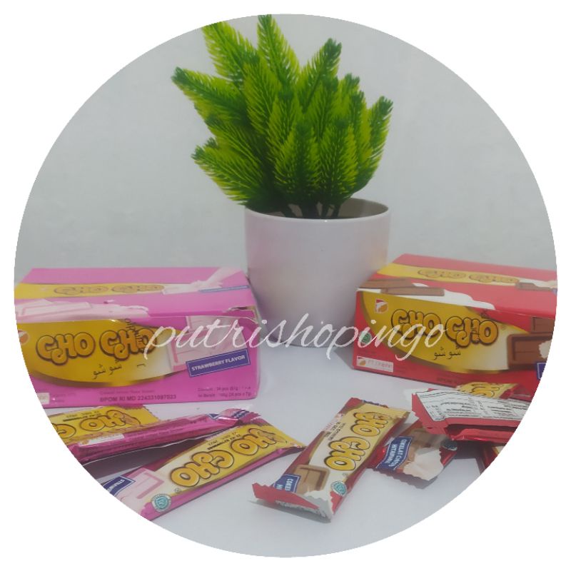 Cho CHO Chocolate CoMpound pack Contents 24 pcs | Shopee Malaysia
