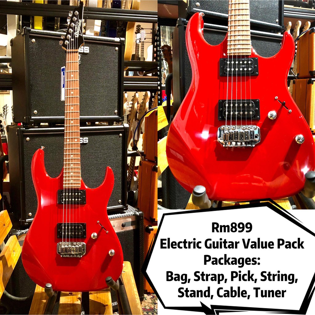 Ibanez Guitar Electric Guitar Value Pack Shopee Malaysia