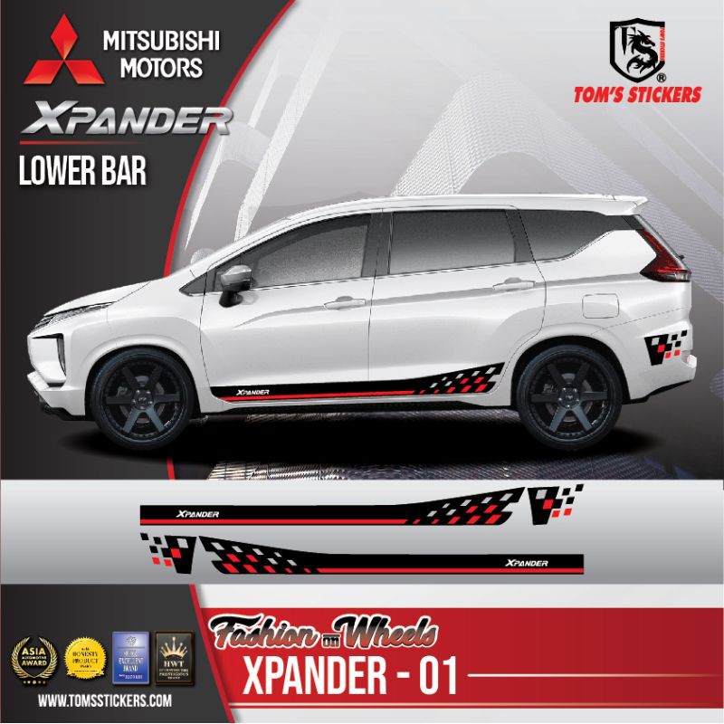 👍👍 MITSUBISHI XPANDER CAR BODY STICKERS SET XPANDER - 01 | Shopee Malaysia
