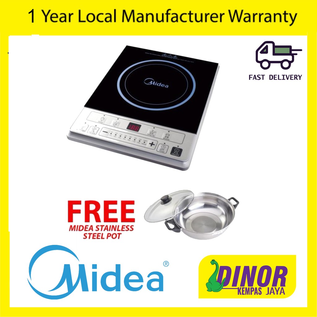 Midea Induction Cooker C16SKY1613 Free cooking Pot MDC16SKY1613