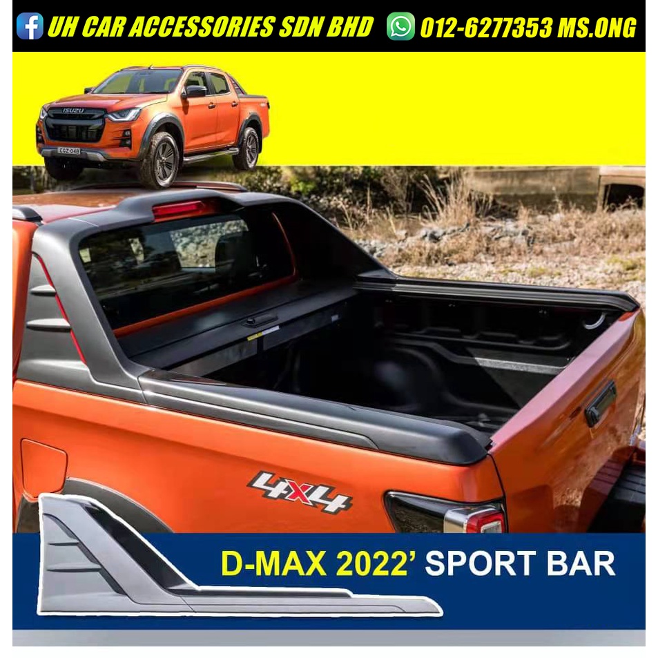 Isuzu D-Max Dmax 2021 OEM Roll Bar Sport Bar Spot ABS | Shopee Malaysia