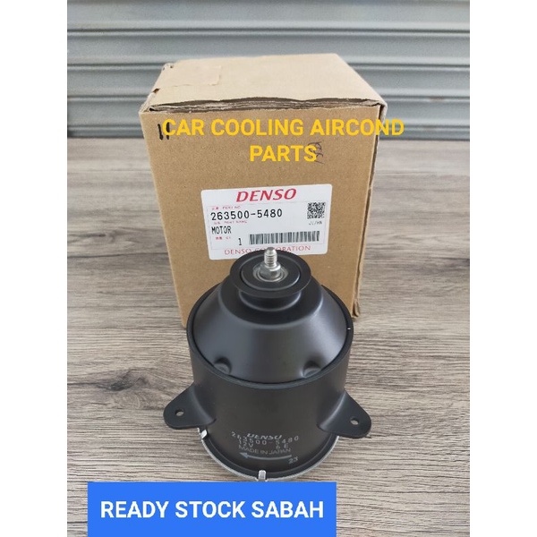 ORIGINAL DENSO RADIATOR FAN MOTOR MYVI OLD MODEL,VIVA,AVANZA,LEXUS