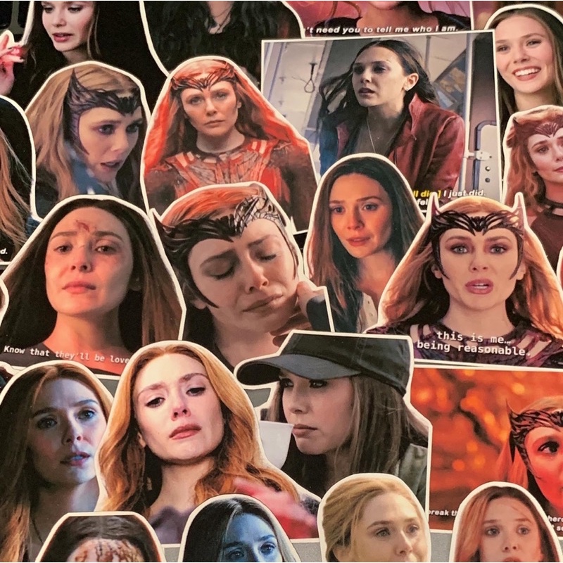 Wanda maximoff stickers (scarlett witch) | Shopee Malaysia