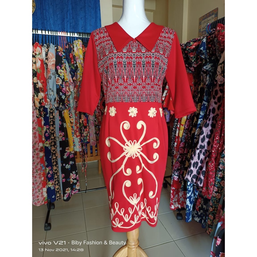 Dress Corak Pua Kumbu Sarawak / Borneomotive Sarawak / Pua Kumbu ...