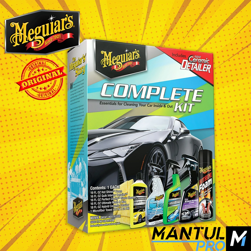 Meguiar's Complete Car Care Kit, G55208 Shopee Malaysia