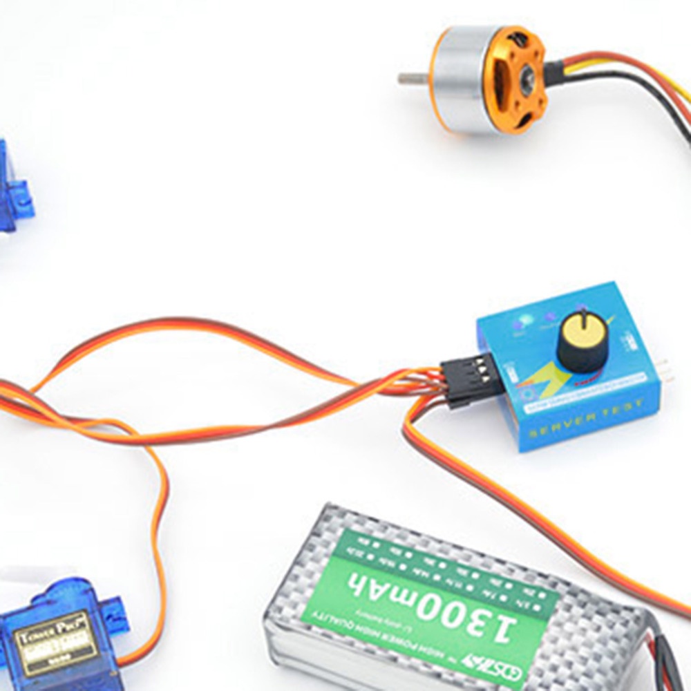 Multi Servo Tester 3CH ECS Consistency Speed Controler Power Channels ...