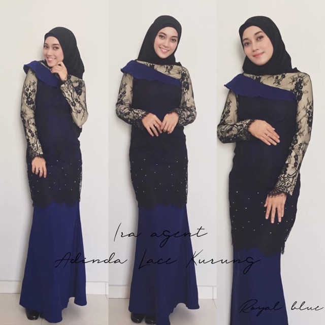 Baju kurung 2024 lace 2018