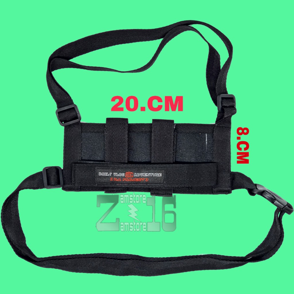Chest belt 2 in 1 hp holder cest strap Handle hp Chest Camera Shopee