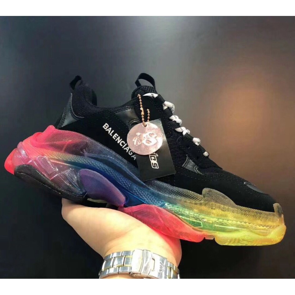 Balenciaga best sale rainbow sneakers