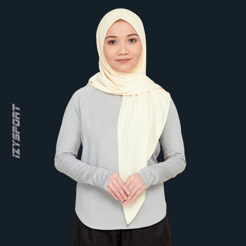 [Pinless & Lightweight] Bawal Sport Hijab Ready To Wear/ Tudung Bawal