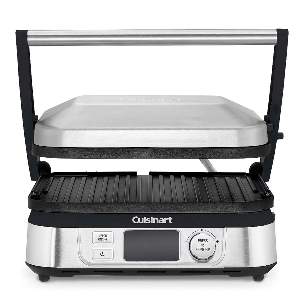 Cuisinart Griddler Brushed Stainless Steel Panini Press And Griddle GR