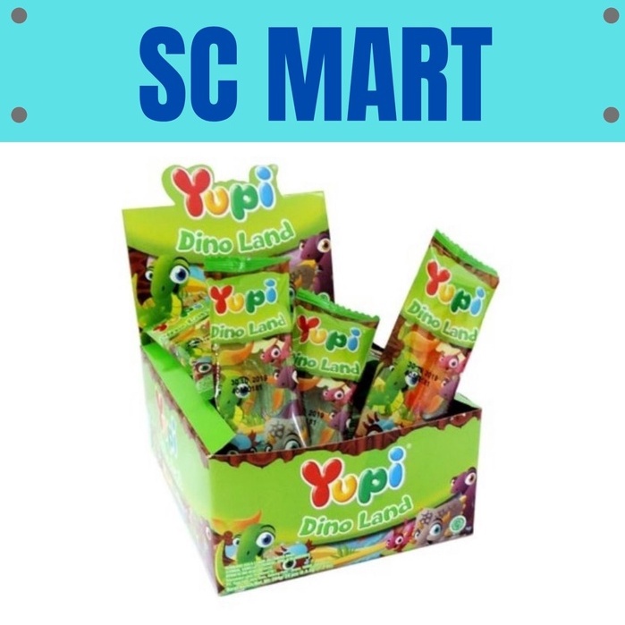 Yupi Gummy Candy Dino Land 1 caixa 24 ct -  Portugal