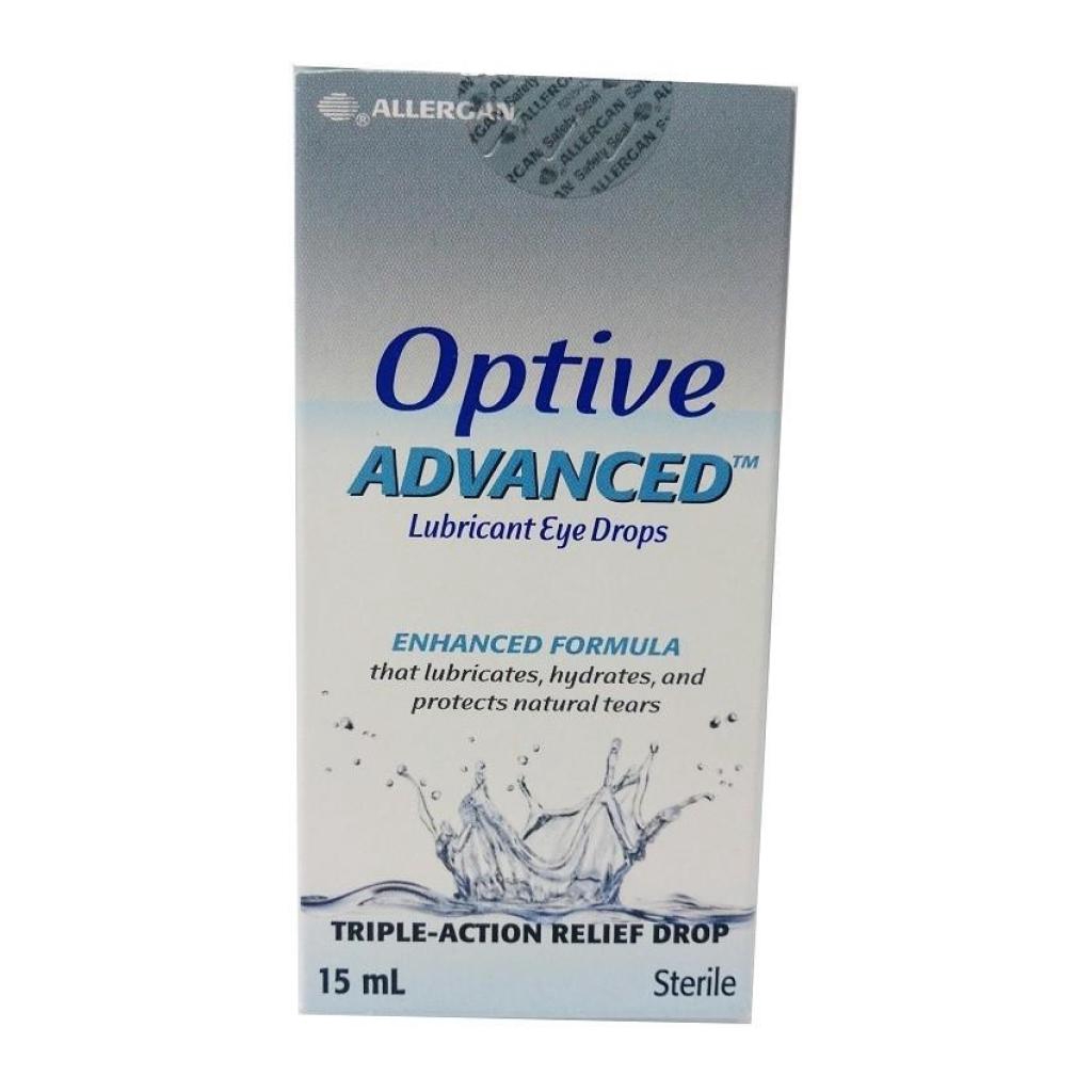 Allergan Optive Advanced Eye Drops (15ml)llergan Optive Advanced Eye ...