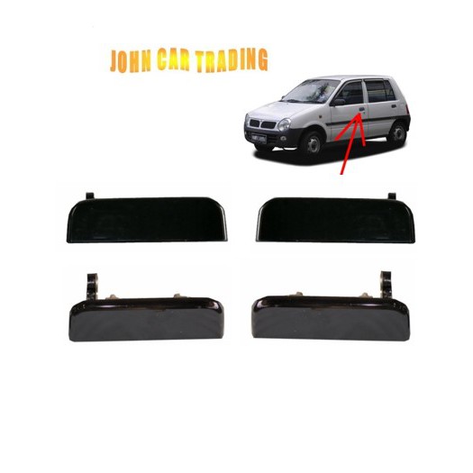 Perodua Kancil Outer Door Handle Kancil (Black) (Sell in pc) (Sell in