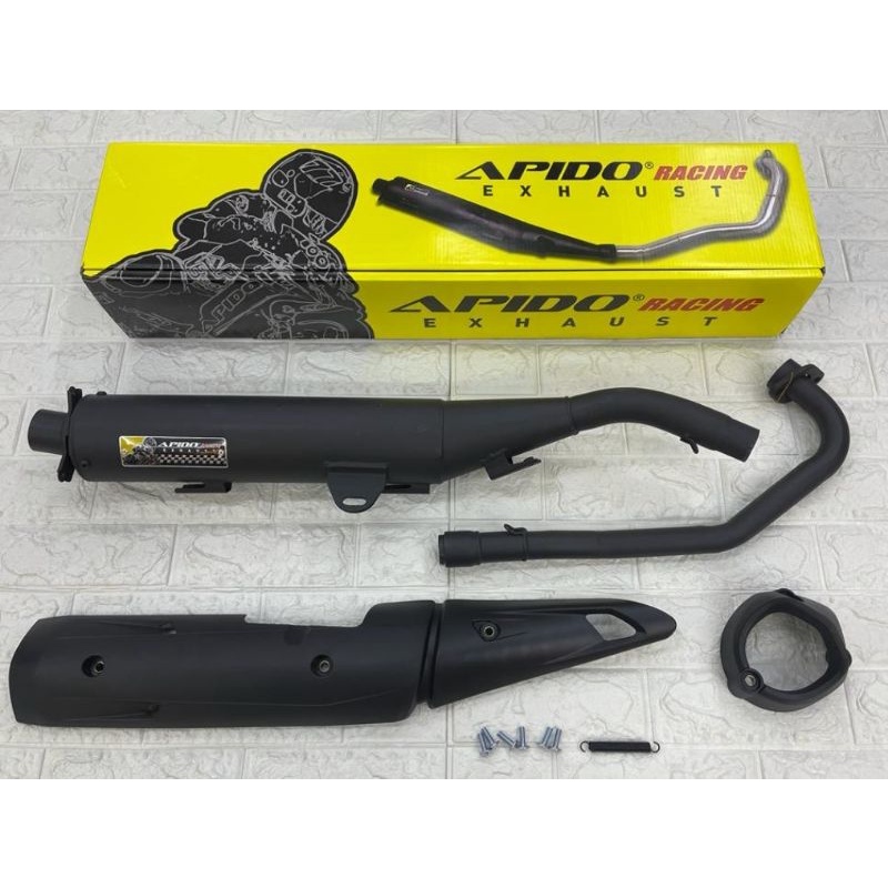 Yamaha LC135 V1 To V7 Exhaust standard Cutting Design Y15 With Exhaust ...