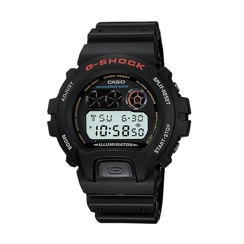Casio G-Shock Standard Digital Black Resin Watch DW6900-1V DW-6900