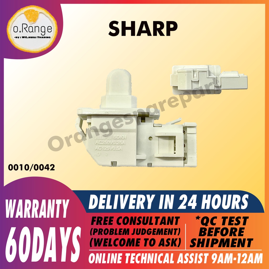 SHARP REFRIGERATOR 3 PIN FAN LIGT SWITCH | Shopee Malaysia