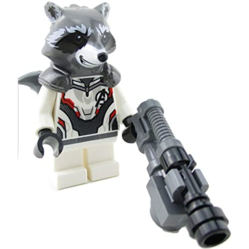 LEGO Marvel Avengers End Game 76126 Rocket minifigure. Shopee Malaysia