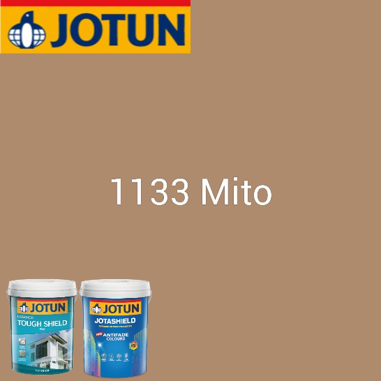 JOTUN Paint 5 LITER Jotashield AntiFade Colours for exterior wall paint / Cat Dinding Luar