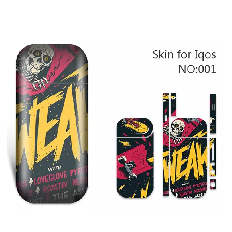 (BUY 1 FREE 1) N-SERIES - Sticker Protector Label Skin Wrap FOR IQOS ...