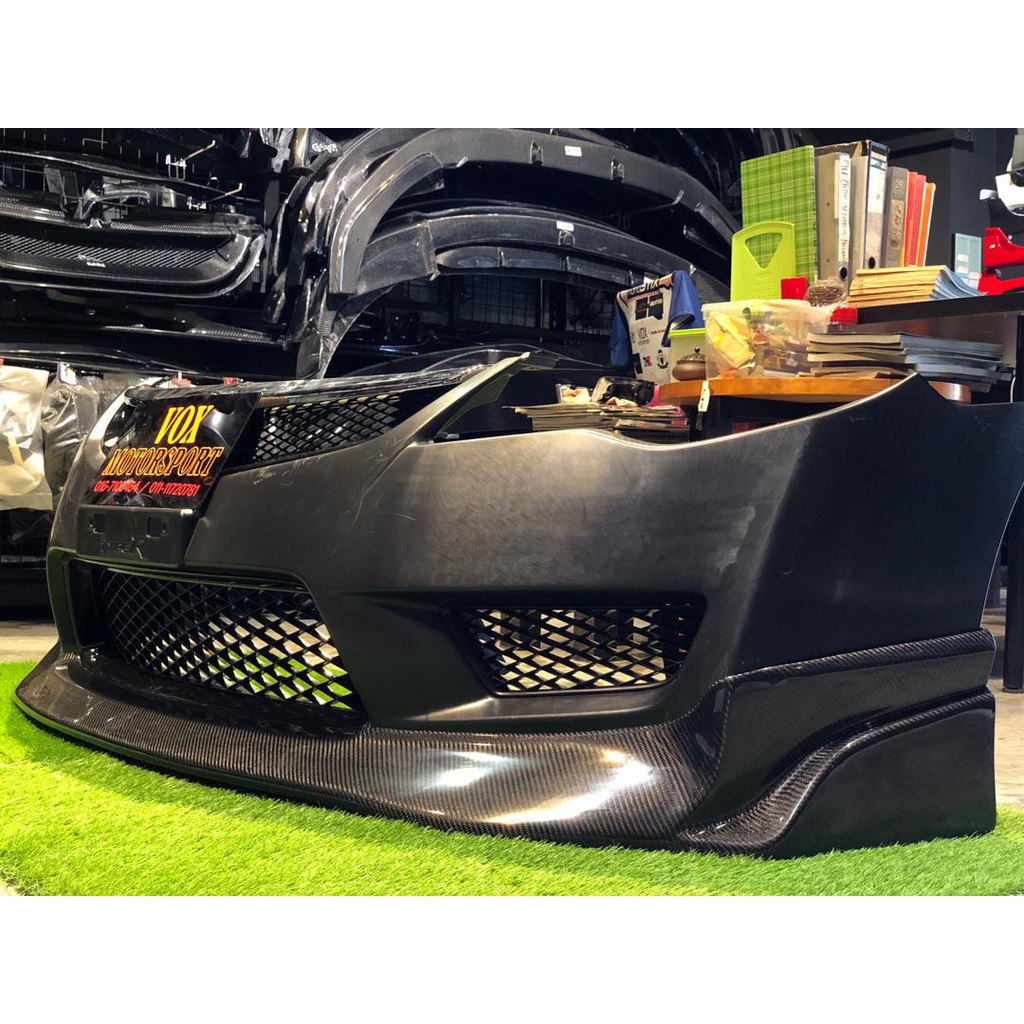 1 honda civic fd fd1 fd2 fd2r belakang diffuser carbon fiber js style ...