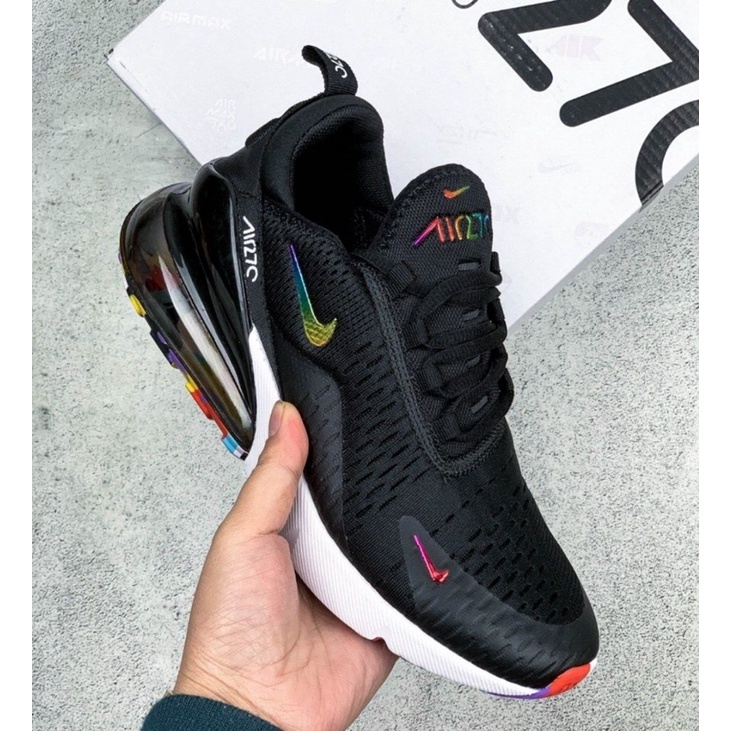 Air max 270 white hot sale rainbow