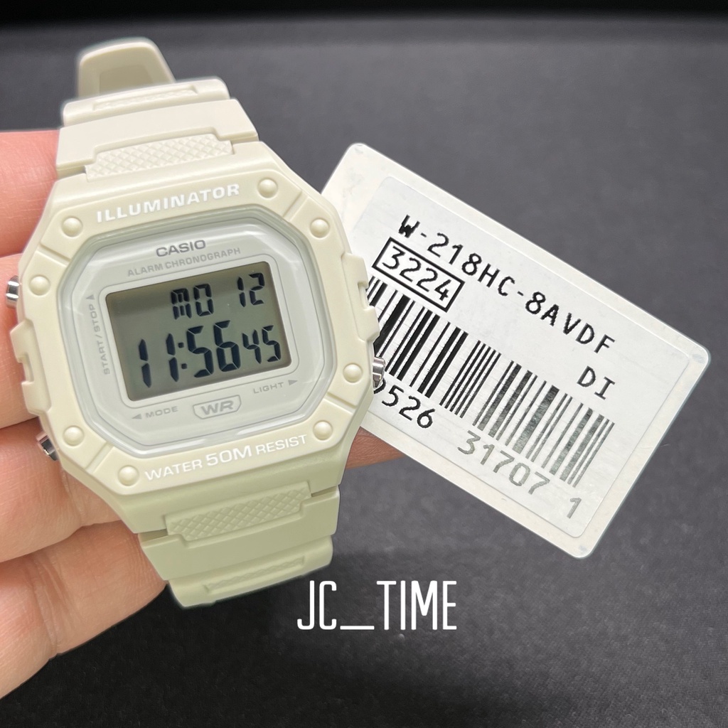 CASIO SPORT WATCH W218HC Series 100 Authentic.W218H/W218HC/W218HC