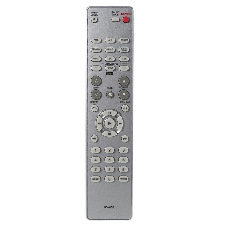 Replacement Remote Control for RC001CD CD6002 CD6005 CD46 CD67 CDM3 ...