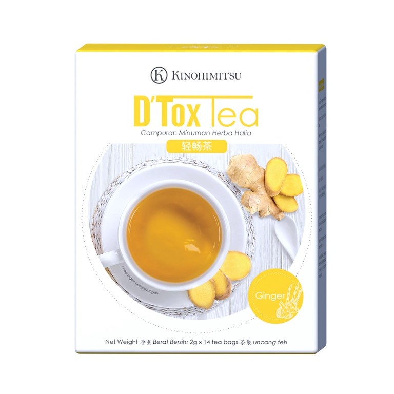 Kinohimitsu J'pan D'tox Tea Ginger 14's x 2g (Exp 2025) | Shopee Malaysia