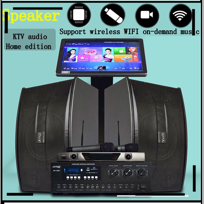 10 inch karaoke speaker Amp Audio Speaker karaoke Ktv Speaker Audio Set