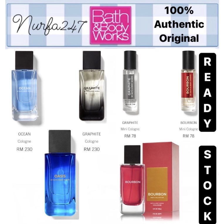 Bath and body works men perfume fragrance man mens cologne