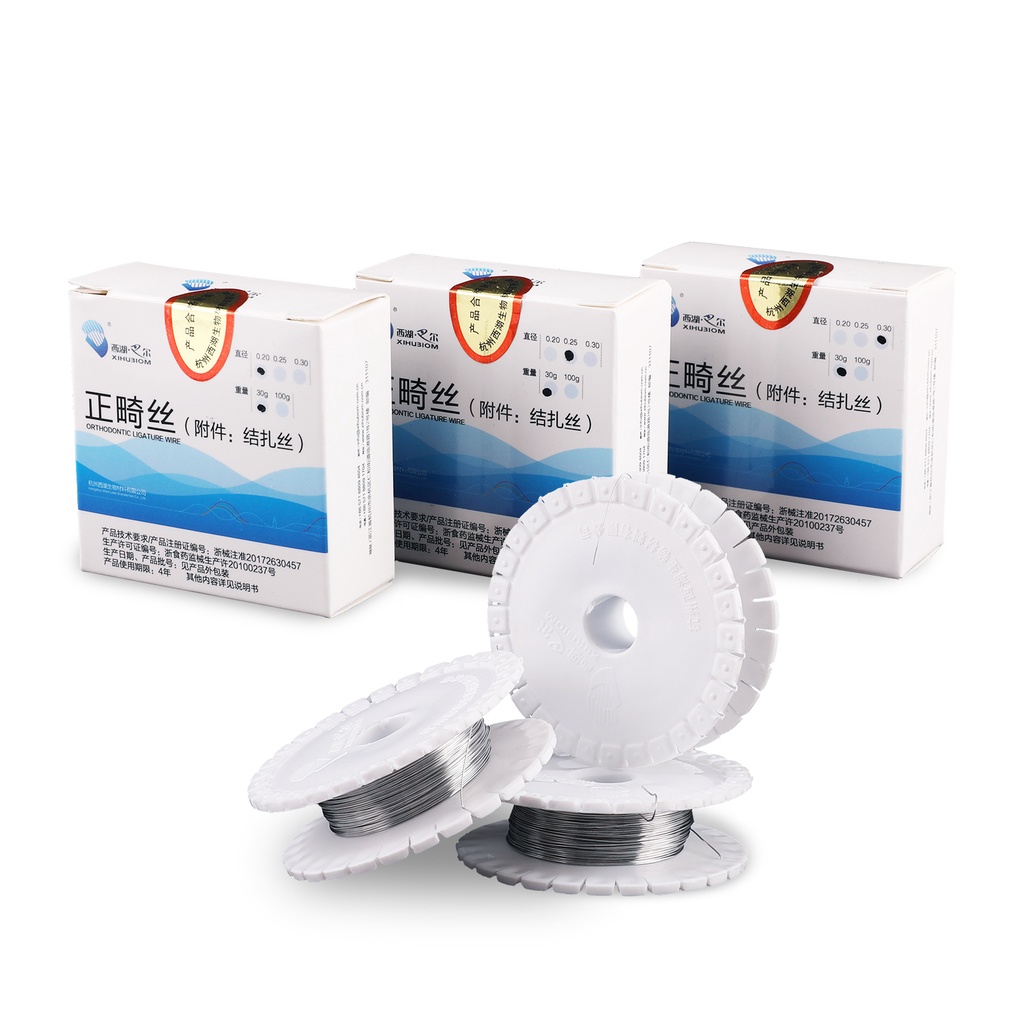 New Dental Ligature Wire Roll Stainless Steel Orthodontic Ligature Wire