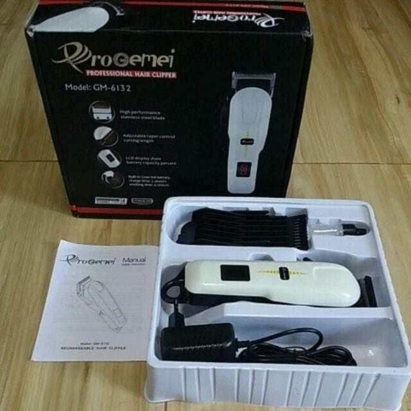 Gemei GM 789 Cordless Razor Trimmer Hair clipper - 3 in 1 | Shopee Malaysia